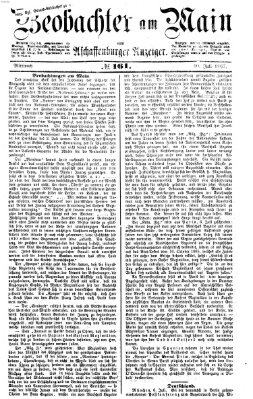 Beobachter am Main und Aschaffenburger Anzeiger Mittwoch 10. Juli 1867