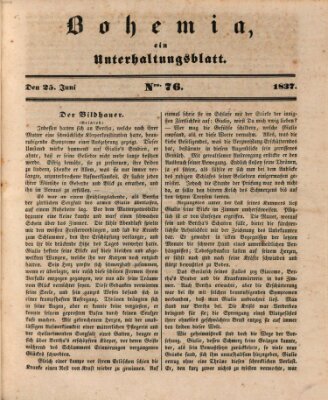 Bohemia Sonntag 25. Juni 1837