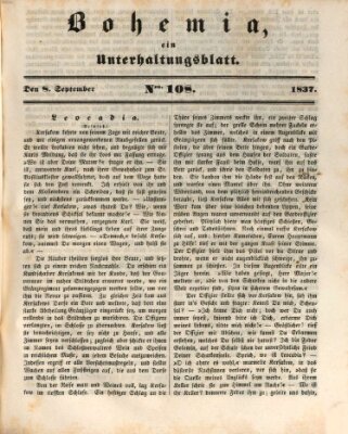 Bohemia Freitag 8. September 1837