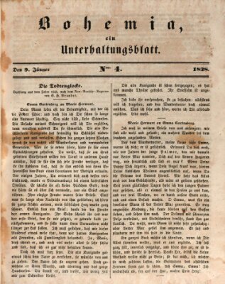 Bohemia Dienstag 9. Januar 1838