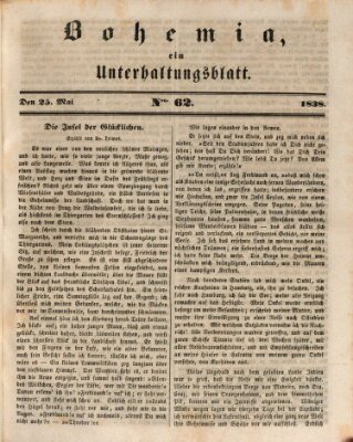 Bohemia Freitag 25. Mai 1838