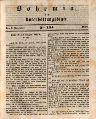 Bohemia Freitag 9. November 1838