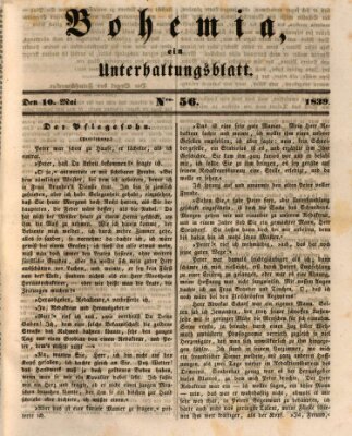 Bohemia Freitag 10. Mai 1839