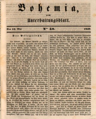 Bohemia Dienstag 14. Mai 1839