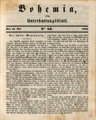 Bohemia Sonntag 10. Mai 1840