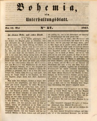 Bohemia Dienstag 11. Mai 1841