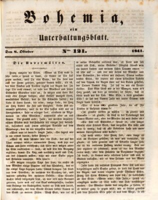 Bohemia Freitag 8. Oktober 1841