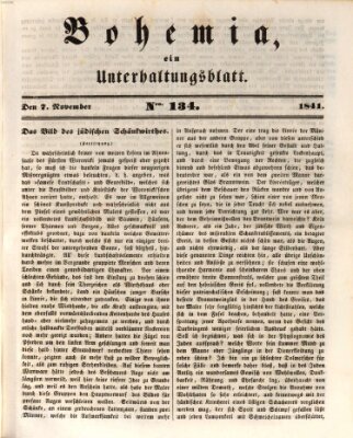 Bohemia Sonntag 7. November 1841