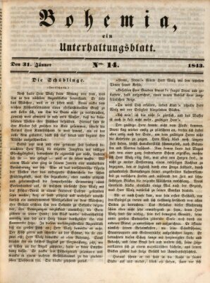 Bohemia Dienstag 31. Januar 1843