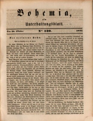 Bohemia Dienstag 28. Oktober 1845