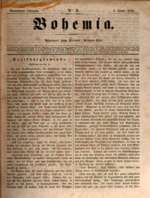 Bohemia Dienstag 6. Januar 1846