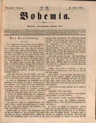 Bohemia Freitag 23. Januar 1846