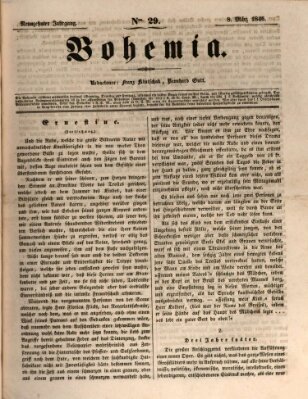 Bohemia Sonntag 8. März 1846