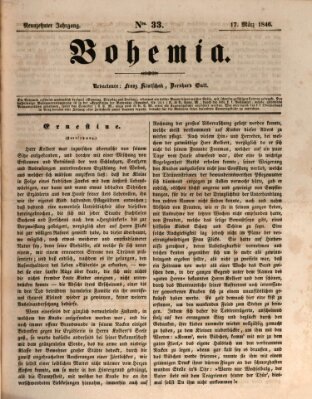 Bohemia Dienstag 17. März 1846