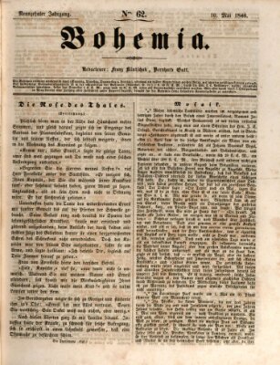 Bohemia Sonntag 10. Mai 1846