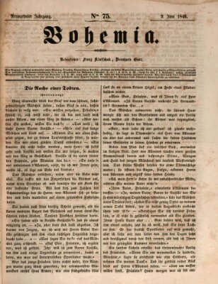 Bohemia Dienstag 2. Juni 1846