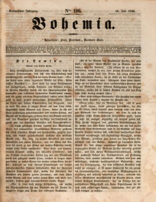Bohemia Donnerstag 16. Juli 1846
