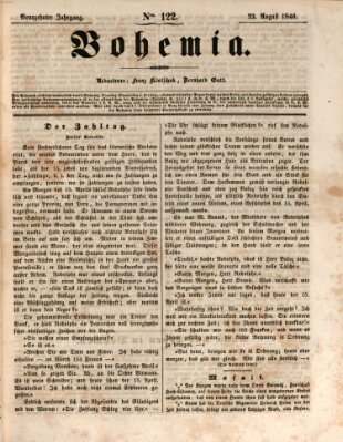 Bohemia Sonntag 23. August 1846