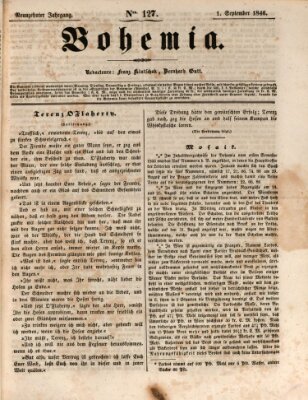 Bohemia Dienstag 1. September 1846