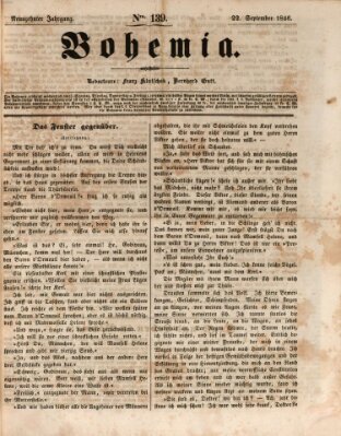 Bohemia Dienstag 22. September 1846