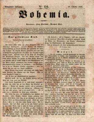 Bohemia Sonntag 18. Oktober 1846