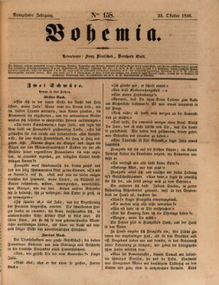 Bohemia Sonntag 25. Oktober 1846