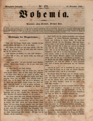 Bohemia Dienstag 17. November 1846