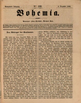 Bohemia Sonntag 6. Dezember 1846