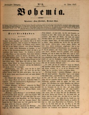 Bohemia Donnerstag 14. Januar 1847