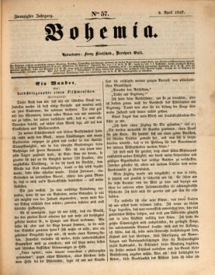 Bohemia Freitag 9. April 1847