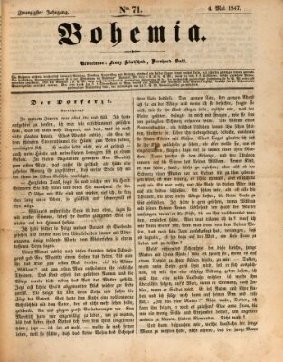 Bohemia Dienstag 4. Mai 1847