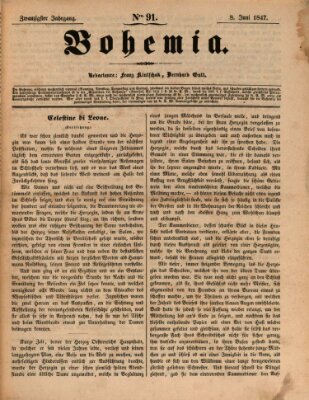 Bohemia Dienstag 8. Juni 1847