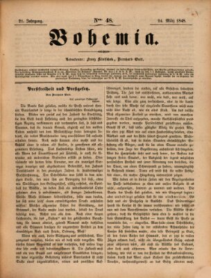 Bohemia Freitag 24. März 1848