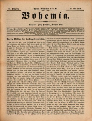 Bohemia Samstag 27. Mai 1848