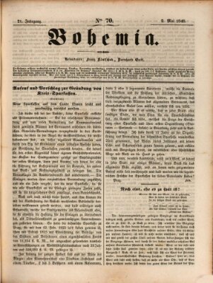 Bohemia Dienstag 2. Mai 1848