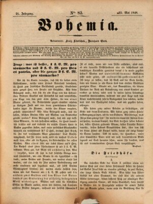 Bohemia Dienstag 23. Mai 1848