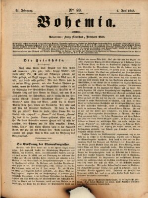 Bohemia Sonntag 4. Juni 1848