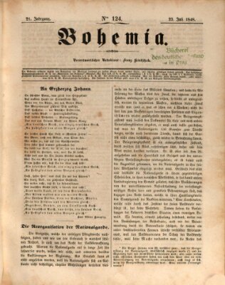 Bohemia Sonntag 23. Juli 1848