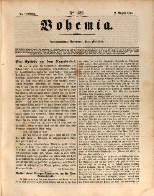 Bohemia Mittwoch 2. August 1848