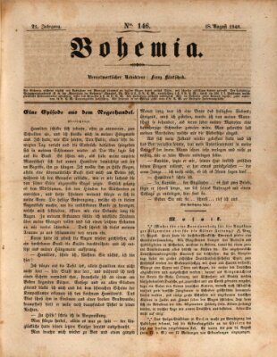 Bohemia Freitag 18. August 1848