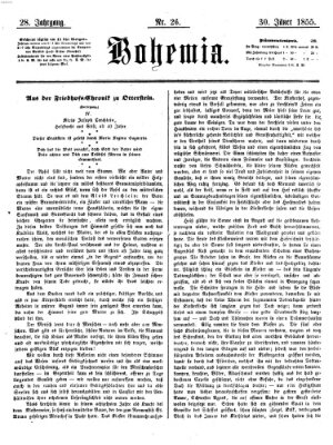 Bohemia Dienstag 30. Januar 1855