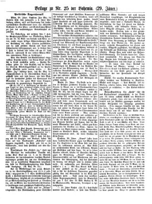 Bohemia Montag 29. Januar 1849