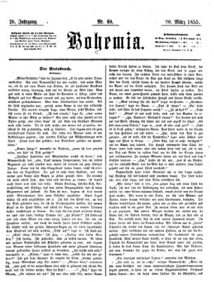 Bohemia Dienstag 20. März 1855