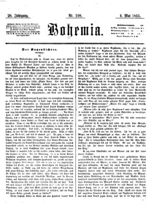 Bohemia Sonntag 6. Mai 1855