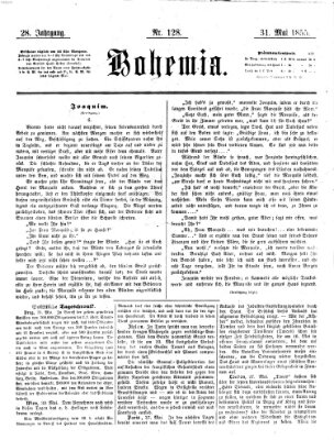 Bohemia Donnerstag 31. Mai 1855