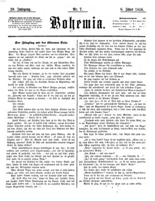 Bohemia Dienstag 8. Januar 1856