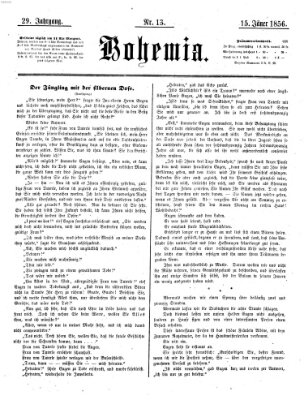 Bohemia Dienstag 15. Januar 1856