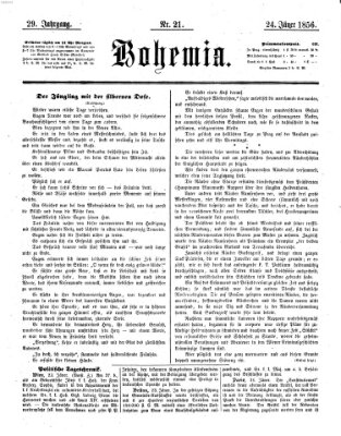 Bohemia Donnerstag 24. Januar 1856