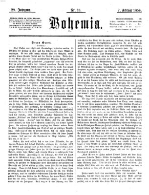 Bohemia Donnerstag 7. Februar 1856