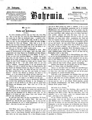 Bohemia Dienstag 8. April 1856